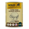 IRONpet Gold Dog Vepřová krájená svalovina 400 g z kategorie Chovatelské potřeby a krmiva pro psy > Krmiva pro psy > Konzervy pro psy