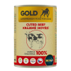 IRONpet Gold Dog Hovězí krájená svalovina 400 g z kategorie Chovatelské potřeby a krmiva pro psy > Krmiva pro psy > Konzervy pro psy
