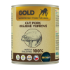 IRONpet Gold Dog Vepřová krájená svalovina 800 g z kategorie Chovatelské potřeby a krmiva pro psy > Krmiva pro psy > Konzervy pro psy