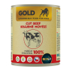 IRONpet Gold Dog Hovězí krájená svalovina 800 g z kategorie Chovatelské potřeby a krmiva pro psy > Krmiva pro psy > Konzervy pro psy
