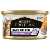 Pro Plan Cat konzerva Baby Kitten kuře v paštice 85 g z kategorie Chovatelské potřeby a krmiva pro kočky > Krmivo a pamlsky pro kočky > Konzervy pro kočky