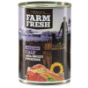 Farm Fresh Telecí se sladkými bramborami 400g z kategorie Chovatelské potřeby a krmiva pro psy > Krmiva pro psy > Konzervy pro psy