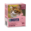 Bozita Cat kousky v želé s mletým hovězím, tetrapak 370 g z kategorie Chovatelské potřeby a krmiva pro kočky > Krmivo a pamlsky pro kočky > Konzervy pro kočky