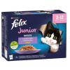 Felix Fantastic Junior Multipack 12x85g z kategorie Chovatelské potřeby a krmiva pro kočky > Krmivo a pamlsky pro kočky > Kapsičky pro kočky