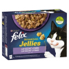 Felix Sensations Jellies Multipack v želé 12x85g z kategorie Chovatelské potřeby a krmiva pro kočky > Krmivo a pamlsky pro kočky > Kapsičky pro kočky