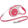 Flexi New Comfort S vodítko lanko 8m/12kg červená z kategorie Chovatelské potřeby a krmiva pro psy > Obojky, vodítka a postroje pro psy > Vodítka pro psy > Samonavíjecí vodítka pro psy