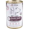ALL ANIMALS đồ hộp cho chó steak bò 400g