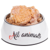 ALL ANIMALS konzerva pro psy losos kousky