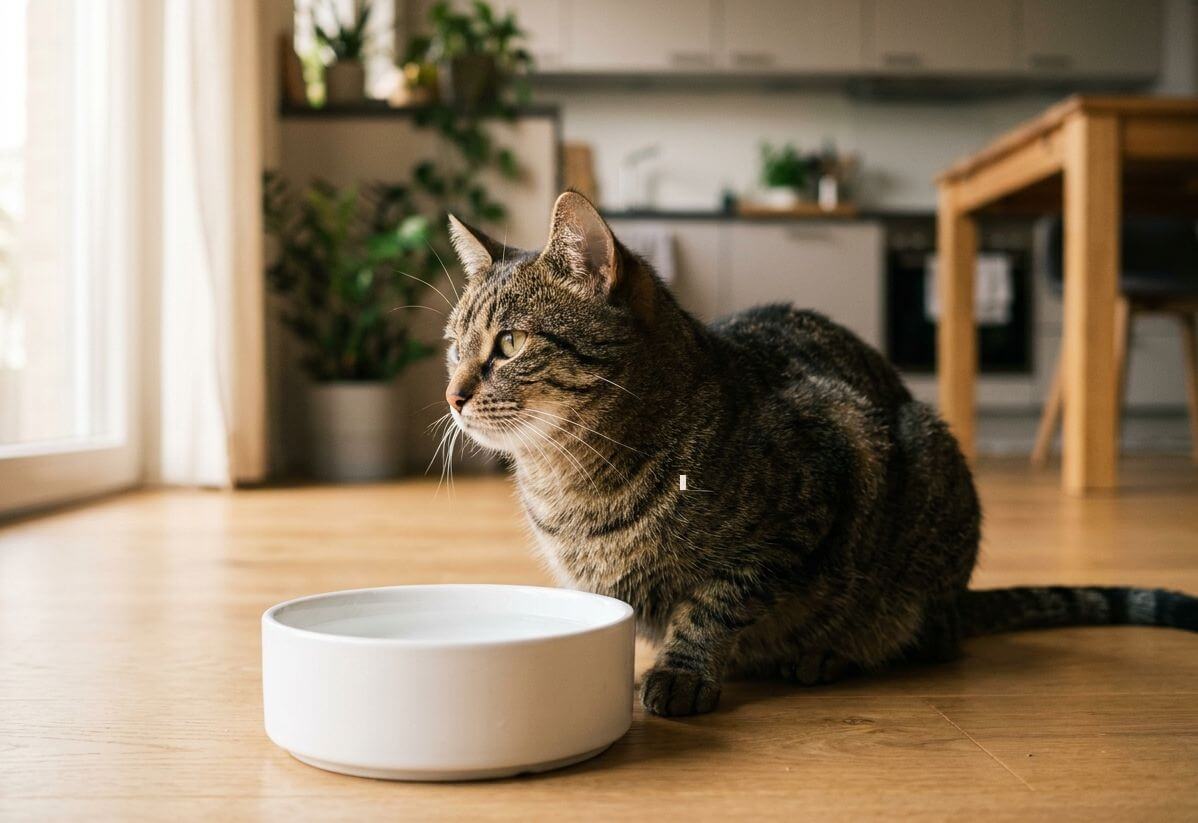 Kočka skoro nepije? Není to rozmar, je to pouštní dědictví 🐈💧