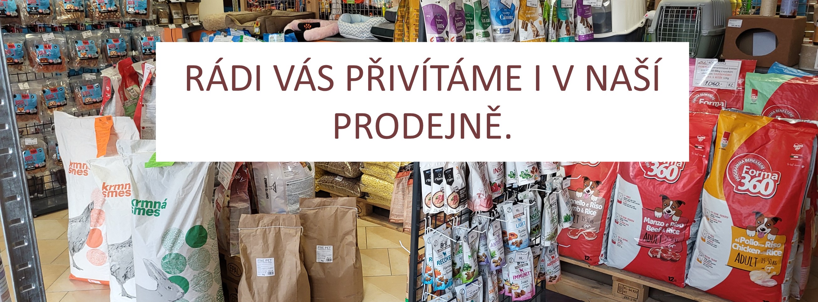 PRODEJNA CHOVATELSKÝCH POTŘEB