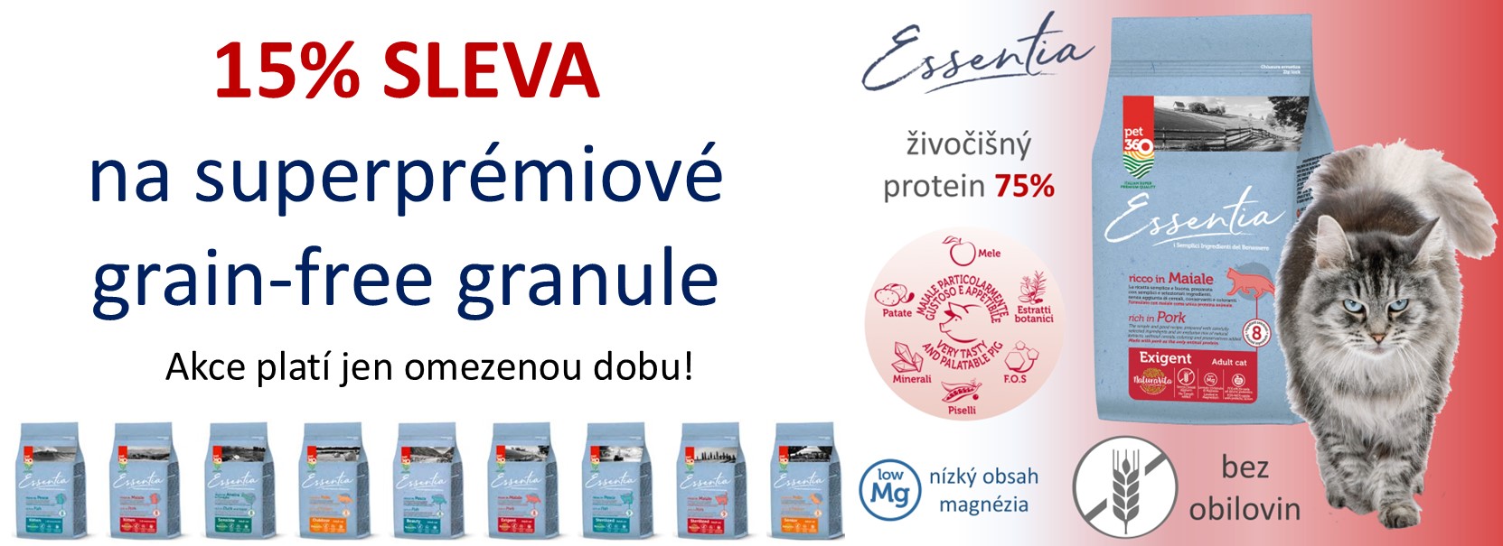 sleva na kočičí granule