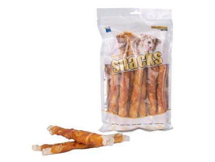 5637 magnum chicken roll on rawhide stick 500g