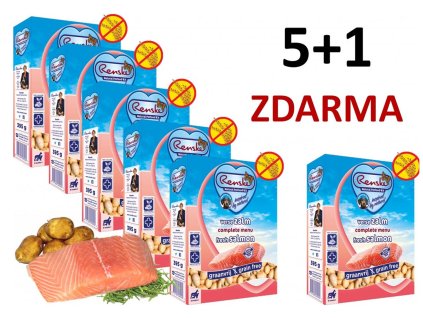 krmivo slososem bez obilpvin