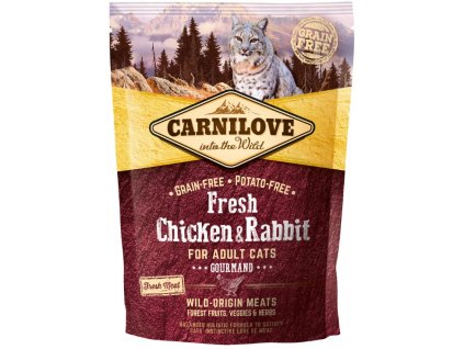 5223 carnilove cat fresh chicken rabbit 0 4kg