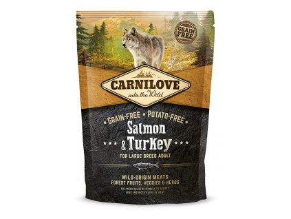 Carnilove Salmon & Turkey for large breed adult 1,5kg | Tenesco.cz