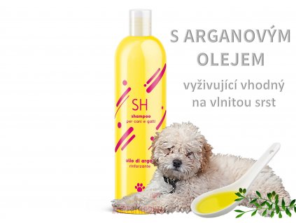 šampon pro psa arganovy olej