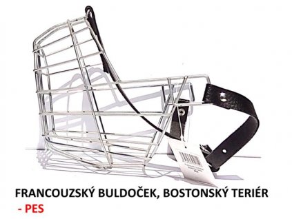 nahubek kovovy francouzsky buldocek bostonsky terier pes