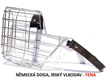 nahubek kovovy nemecka doga irsky vlkodav fena