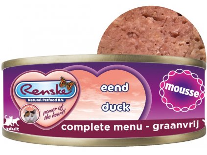 Renske kachní pěna pro kočky 70g