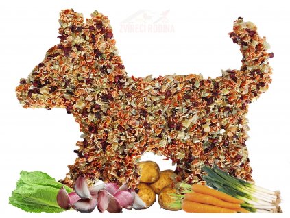 zeleninova směs pro psa
