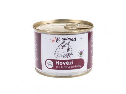 11085 all animals cat hovezi mlete 200g