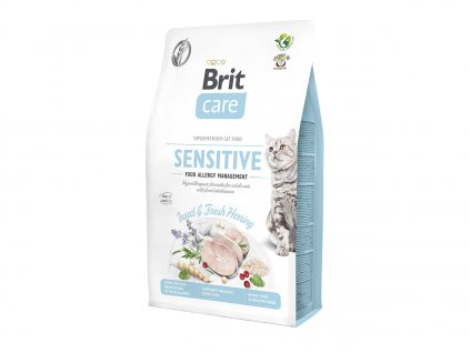 11277 1 brit care cat grain free insect food allergy management 2kg