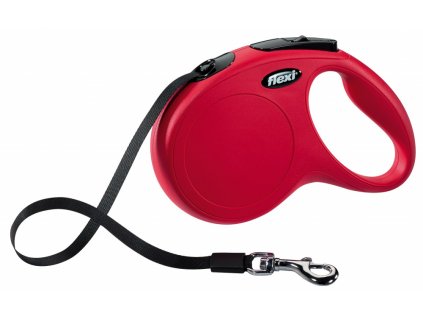 5280 voditko flexi classic s 5m max 15kg pasek cervena