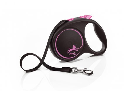 flexi Black Design M Tape 5m pink