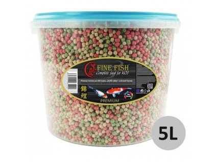 4593 fine fish koi color balls 5 litru vedro