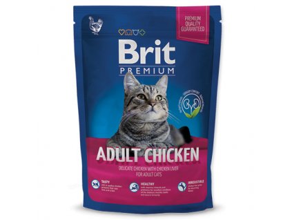 3900 new brit premium cat adult chicken 300g