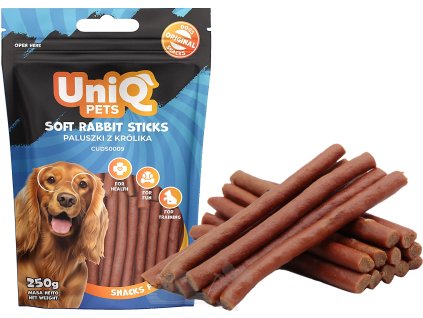 UNIQ PETS Králičí tyčinky pro psa