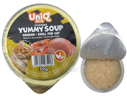 polevka pro kocky royal s kuretem a morskym krillem