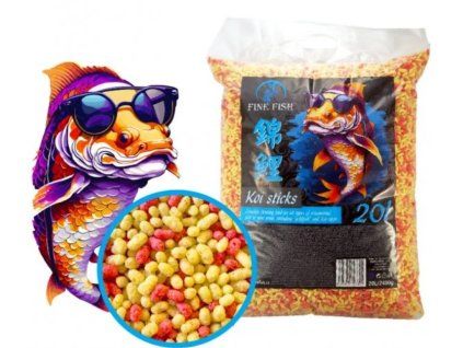 krmivo pro KOI kapry