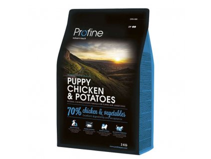4323 new profine puppy chicken potatoes 3kg