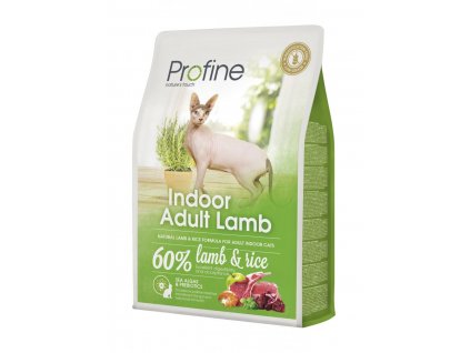 4386 1 new profine cat indoor adult lamb 2kg
