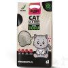 BUBU PETS Tofu biologicky rozložitelné stelivo pro kočky 6L. přírodní bez vůně
