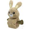 UNIQ PETS Hračka pro psy dlouhý natahovací králík s pískátkem 65x9x5cm