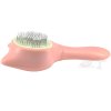 vyčesávací kartáč ve tvaru kočky růžový