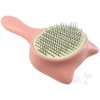 vyčesávací kartáč ve tvaru kočky růžový