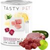 TASTY PET konzerva pro psy masové filety v želé s hovězím, vepřovým a cuketou 400g