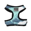 psí postroj nastavitelný reflexní modrý