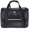UNIQ PETS přepravní taška Furtote Pawvoyager Reflection pro psy a kočky, černá 43×25×33cm (do 8 kg)