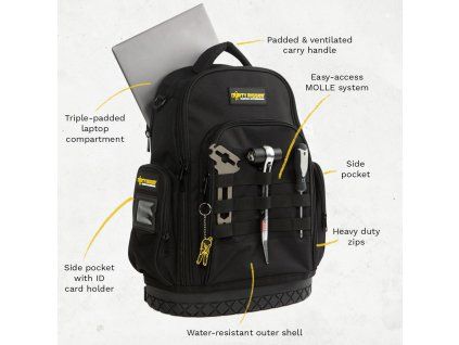 Dirty Rigger Technicians Backpack Main Image 1