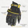 Dirty Rigger Rope Ops 2.0 PPE Rigger Glove Back 1
