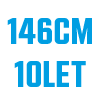 146 cm/10 let