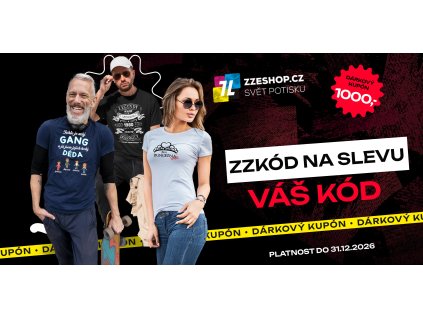 dárkový kupón 1000