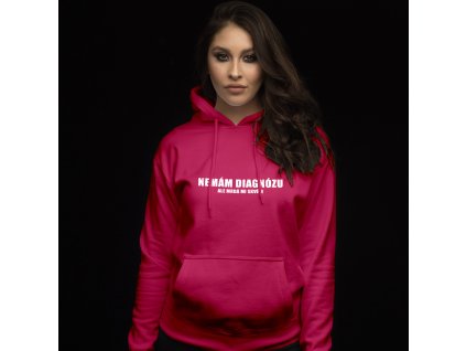 nemám diagnozu, ale mrdá mi skvěle mockup dámská mikina purpurová