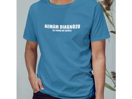 nemám diagnozu, ale mrdá mi skvěle mockup pánský azurově modrá