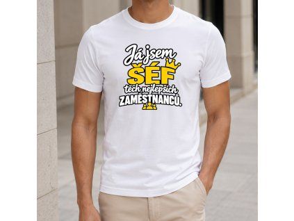 Já jsem ŠÉF – tým nejlepších mockup bílá