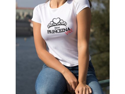jsem princezna vole mockup kopie bílá